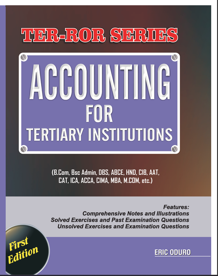 Accounting for Tertiary Institutions textbook cover